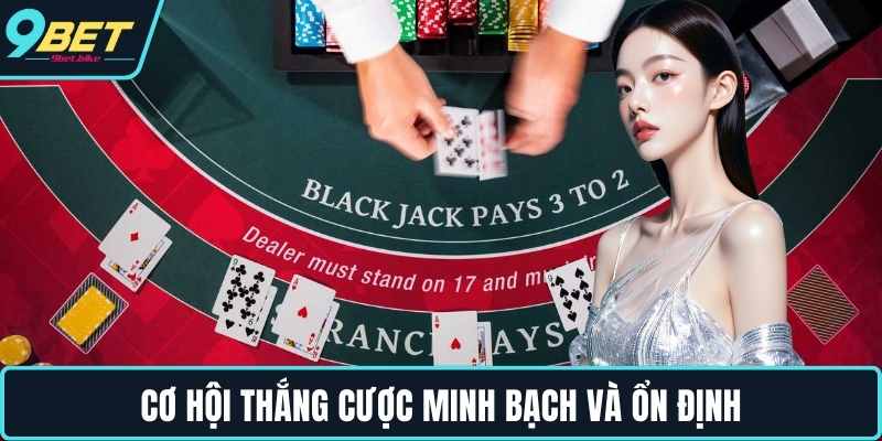 Cơ hội thắng cược minh bạch và ổn định
